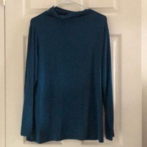 NWT Plus Size 0X Mock/Low Turtleneck Stretchy Top